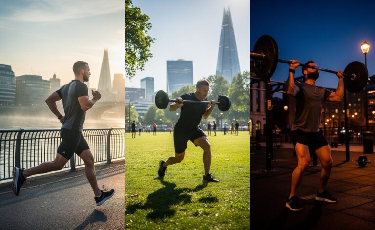 Illustration of the best time of day to exercise for maximum impact