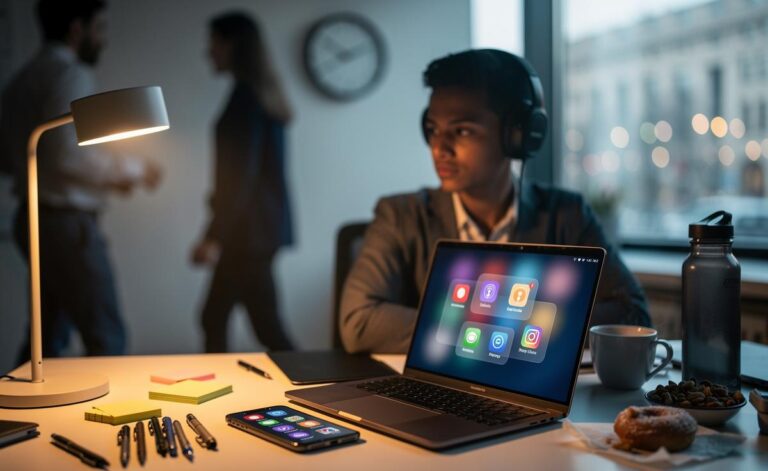 Illustration of why people struggle with focus at work