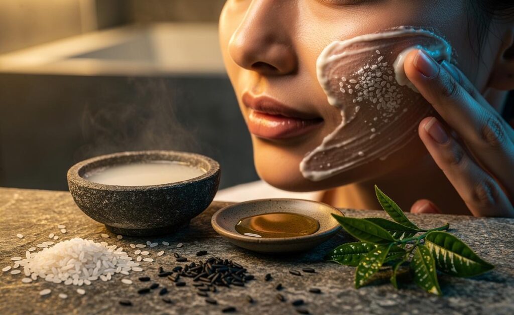 The Rice Face Mask That Smoothes Skin Texture: How Natural Starch and ...