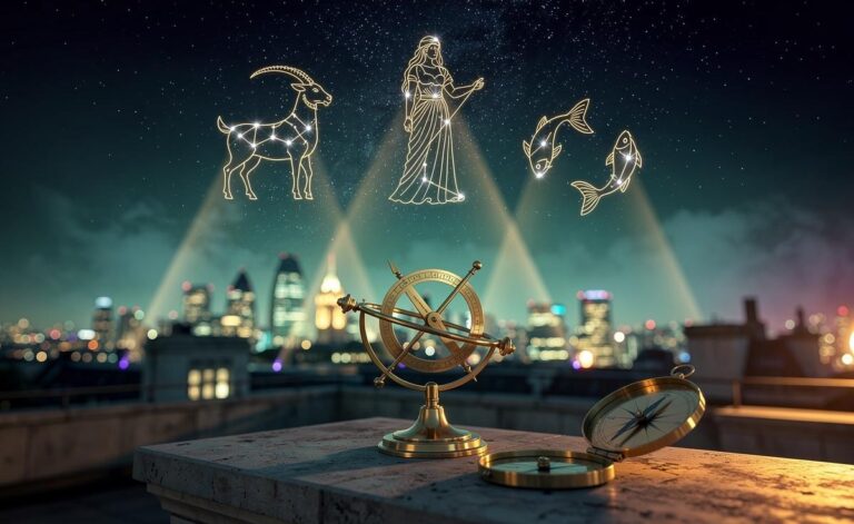 Illustration of Capricorn, Virgo, and Pisces experiencing a lucky turn of events on January 9, 2026