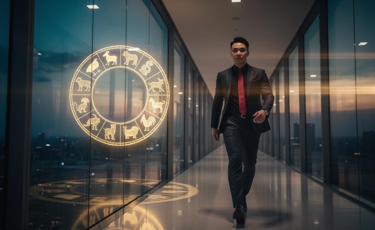 Illustration of Chinese Zodiac horoscope for January 3, 2026 — action is rewarded