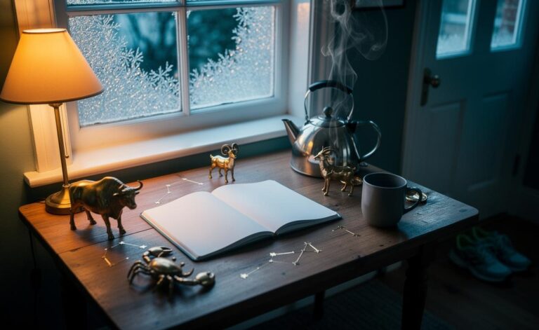 Illustration of gentle New Year motivation on 2 January 2026 for Taurus, Cancer, Libra and Capricorn