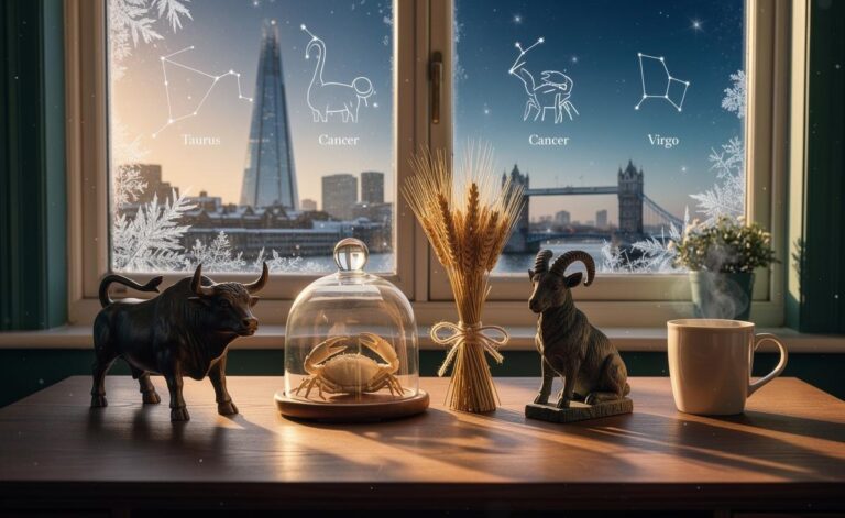 Illustration of 2 January 2026 bringing reassurance to Taurus, Cancer, Virgo, and Capricorn