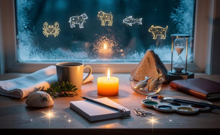 Illustration of January 4, 2026 bringing a sense of emotional safety for Cancer, Taurus, Virgo, Pisces, and Capricorn.