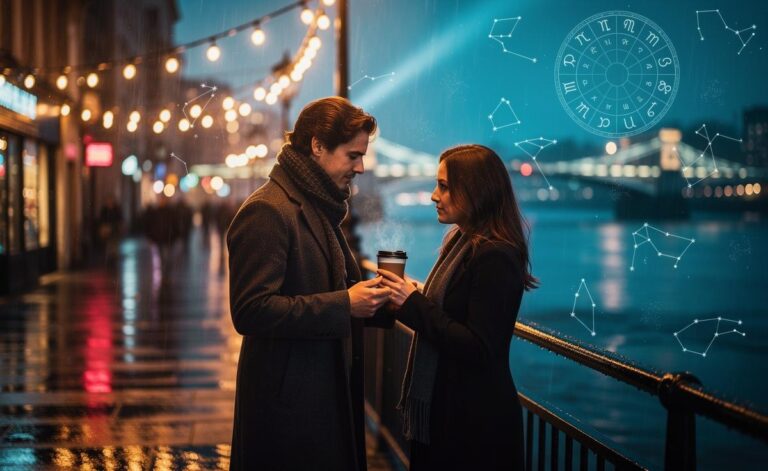 Illustration of the love horoscope for January 7, 2026 — a day to remember