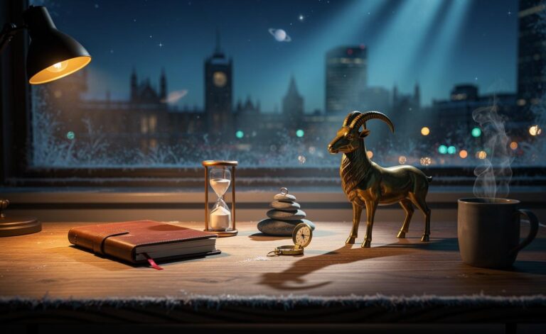 Illustration of daily astrology insight for 3 January 2026 under Capricorn season