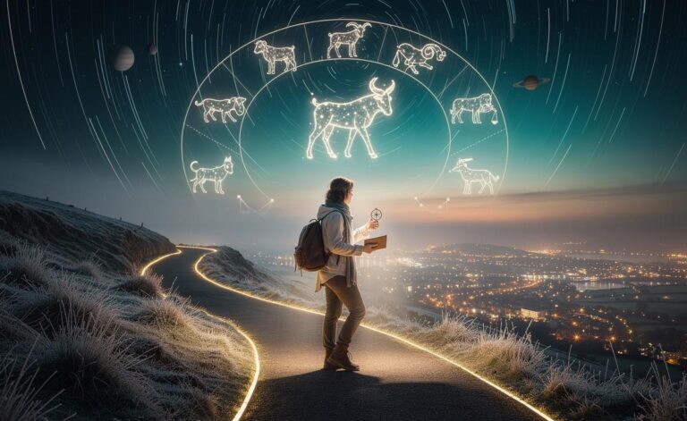 Illustration of zodiac signs taking ownership of their path on 3 January 2026